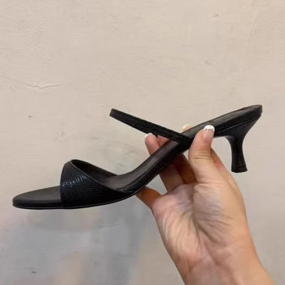 JOZHAMTA Size 34-43 Women Real Leather Casual Flats Slippers Comfort Slides Sandals Soft  Fashion 2025 Daily Home Outdoor