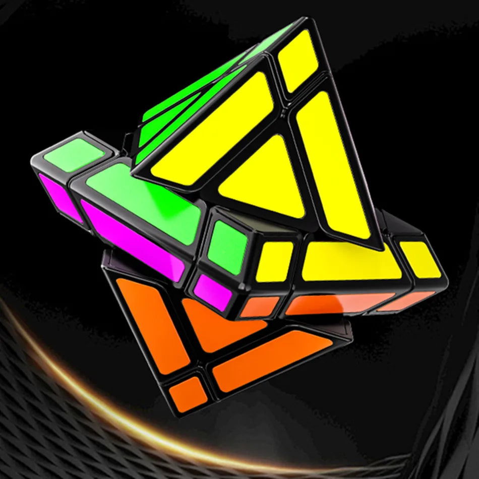 New FanXin Fun FTO Rotating Octahedron 3x3 Hexagonal Prism Special-Shaped Magic Cube Speed Fidget Cubo Magico Puzzle Toys Gifts