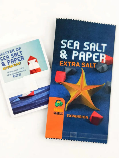 Sea Salt and Paper EXTRA SAL English Family and Party, Funny Table Game, Friends Entertainment, Strategy Game