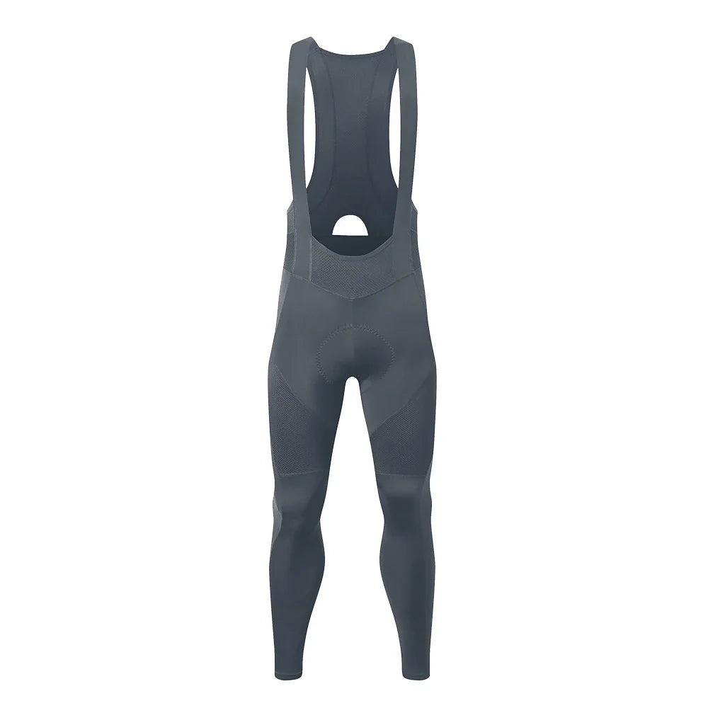 YKYWBIKE Men's Cycling Bib Long Pants Spring Autumn Long Cycling Pants Bib Road Bike Pants Bib Tights Cycling Bib Pants