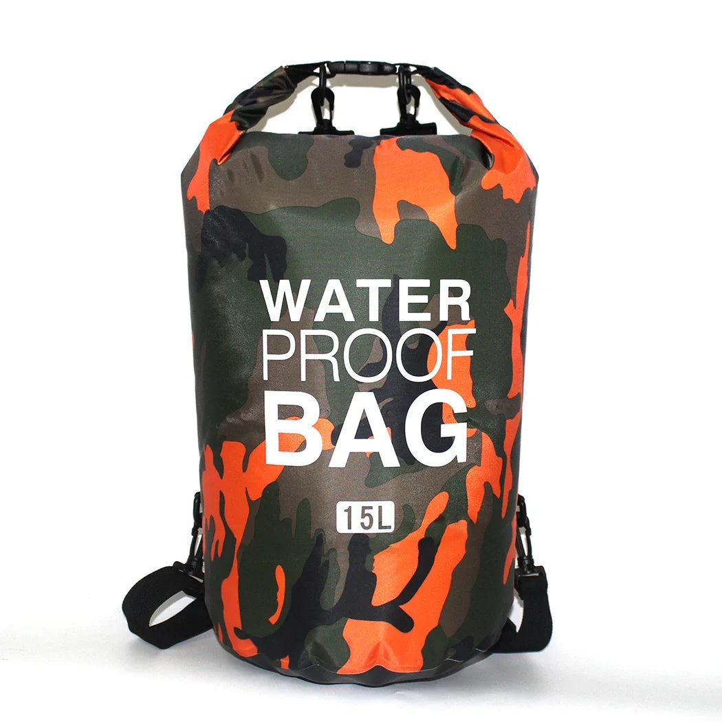 Dry Bag Waterproof for Women Men,2/5/10/15/20/30L Outdoor Sports Bag for Swimming Boating Kayaking Rafting River Trekking