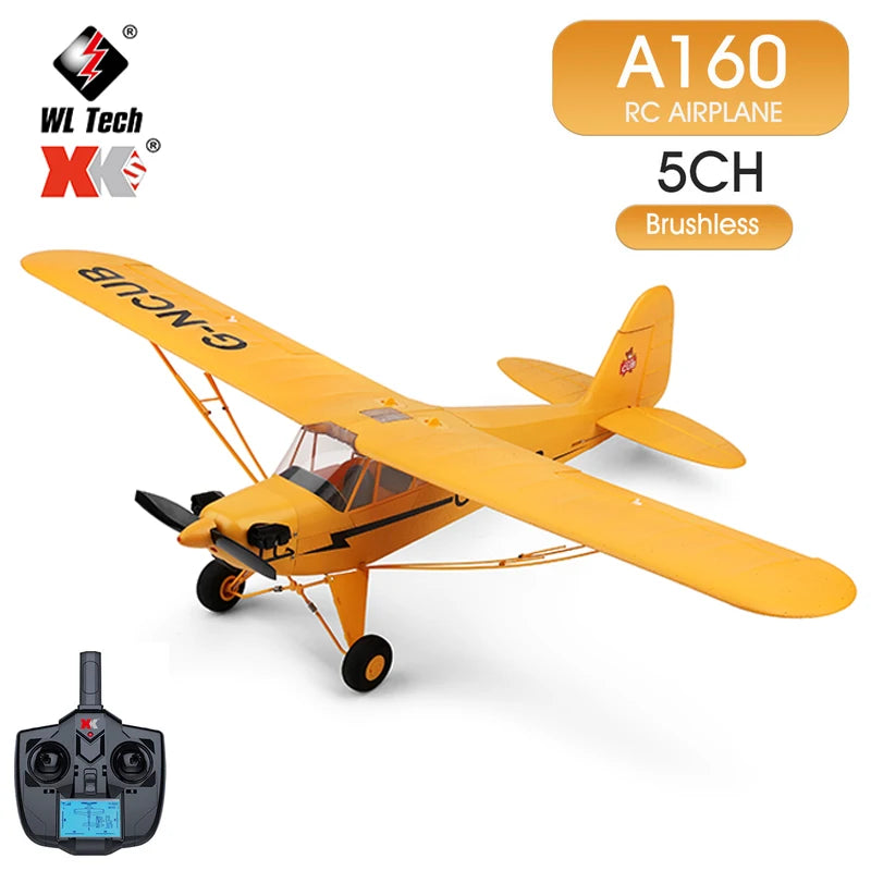 Qidi560 Moore M7 Off-road RC Plane 4CH Brushless Remote Control Airplane Fixed Wing Aircraft Model EPP Foam Toys for Children