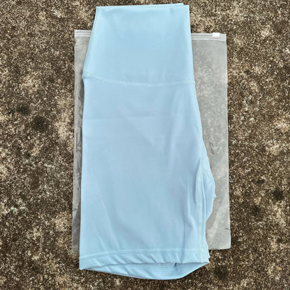 Solid Color Cycling Women Sport Yoga Short leggings Compression Support Sweat-Wickin Comprehensive Training Jog Internal Pocket