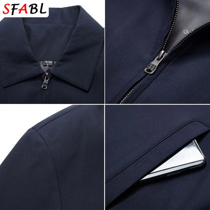 Loose Casual Business Men's Jacket Blazers for Men Formal Social Jacket Solid Color Luxury Office Dress Coat Spring Autumn New