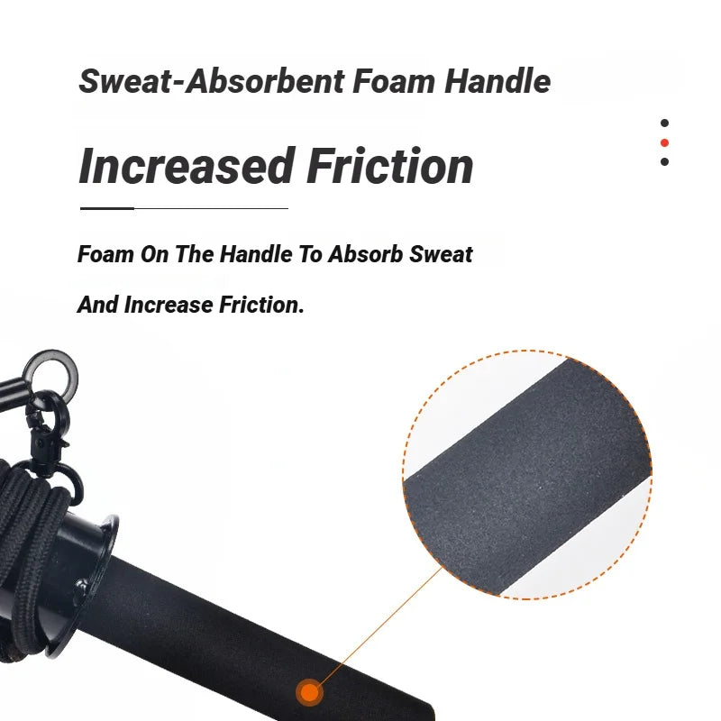 Wrist Forearm Blaster Arm Muscle Strength Trainer Exerciser Roller With Hand Grip Fitness Equipment Home Thousand Pound Stick