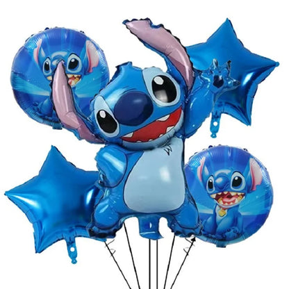 Disney Stitch Birthday Party Balloons Lilo & Stitch Balloon Sets Baby Shower for Kids Birthday Party Decorations Supplies Gifts