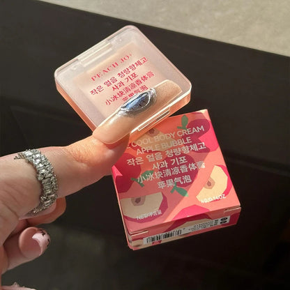 Kleines festes Parfüm mit Eiswürfeln, erfrischend und duftend, dauerhafte Deodorants beseitigen den Geruch, dauerhafter Balsam, duftende Paste aus Früchtetee 