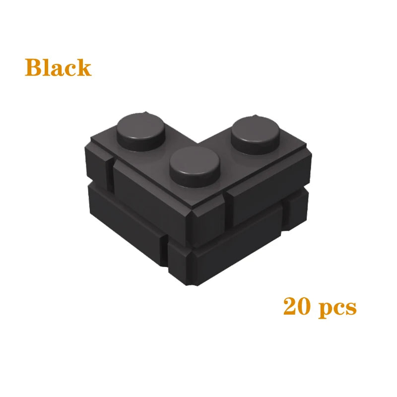DIY Building Blocks Figures City MOC Thick Wall Bricks Educational Creative Toys for Children Size Compatible with All Brands