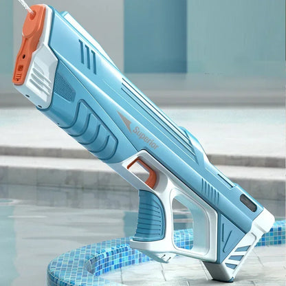Electric Water Guns For Adults Powerful Squirt Automatic Water Suction Water Blasters Summer Outdoor Beach Toy For boys Kid Gift