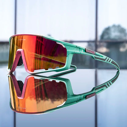 Kapvoe UV400 Cycling Sunglasses Men MTB Sport Glasses Outdoor Hiking Camping Goggles Women Road Bike Bicycle TR90 Frame 2023