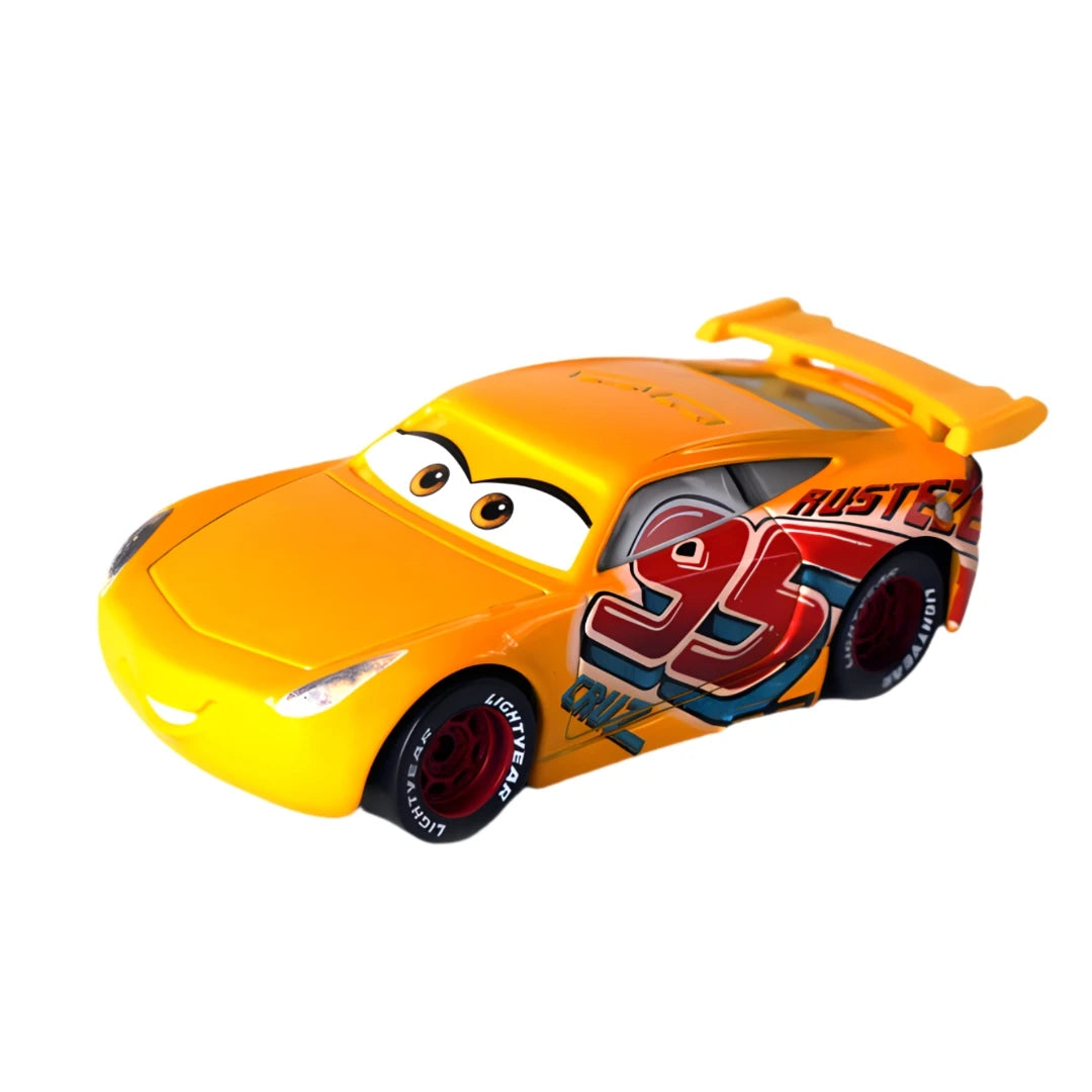 Disney Pixar Cars 3 Lightning Mcqueen Smokey Chick Hicks Collection 1:55 Diecast Vehicles Alloy Car Toys Model For Children Gift
