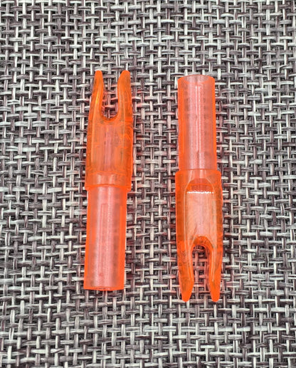 50pcs Arrow Nocks For Carbon Arrow Shaft I.D 6.2mm Plastic Arrow Tails DIY Arrow Knocks Replacement Archery  Hunting shooting