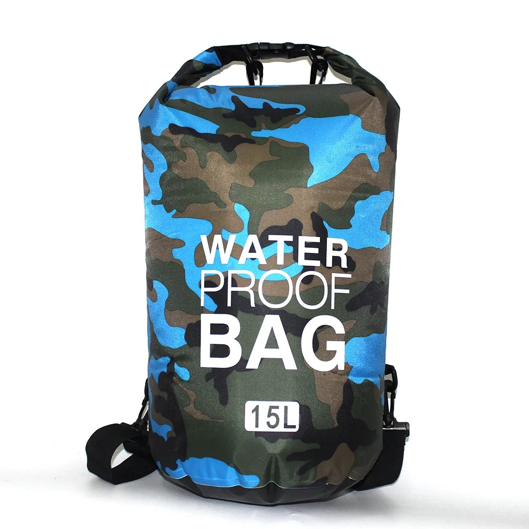 Dry Bag Waterproof for Women Men,2/5/10/15/20/30L Outdoor Sports Bag for Swimming Boating Kayaking Rafting River Trekking