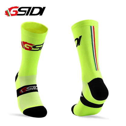 Gsidi New Cycling Socks High Quality Compression Men  Bike Outdoor Women Running Professional Sports Running