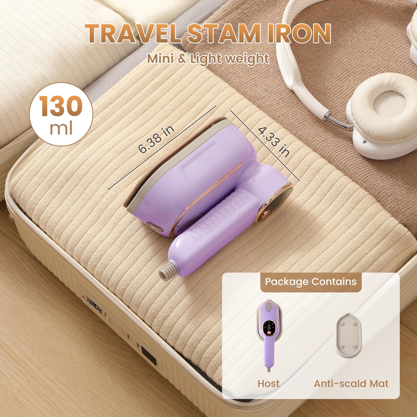 Small Hand Holding Ironing Machine Iron Machine Household Steam Portable Hanging Ironing Machine Steam iron