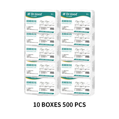 1/2/3/5/10 Box Portable Disposable Dental Floss Plastic Toothpick High-tension Dental Floss Stick Dental Floss Box ?Oral Care
