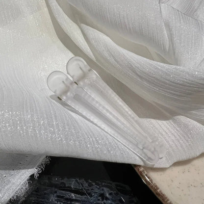 2pcs Colorful Fix Hair Hairpins Frosted Duckbill Clip Fashion Bangs Hairdressing Hair Pins Barrettes Headwear Accessories