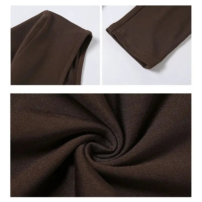 Spring Summer New Women's Long Sleeve Solid Color Skinny Jumpsuit Fashion Sports Fitness Pullover Casual Wear