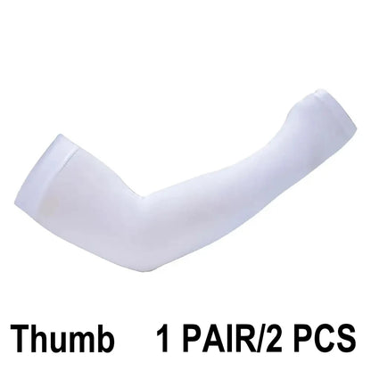 2025 NEW Ice Silk Bicycle Sleeves Summer Breathable Cycling Arm Protection Outdoor Sun UV Protect Sports MTB Road Bike Sleeves