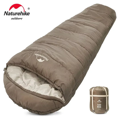 Naturehike Sleeping Bag MJ300 -1?? Lightweight MJ600 -12?? Mummy Sleeping Bag Outdoor Camping Cotton Winter Sleeping Bag