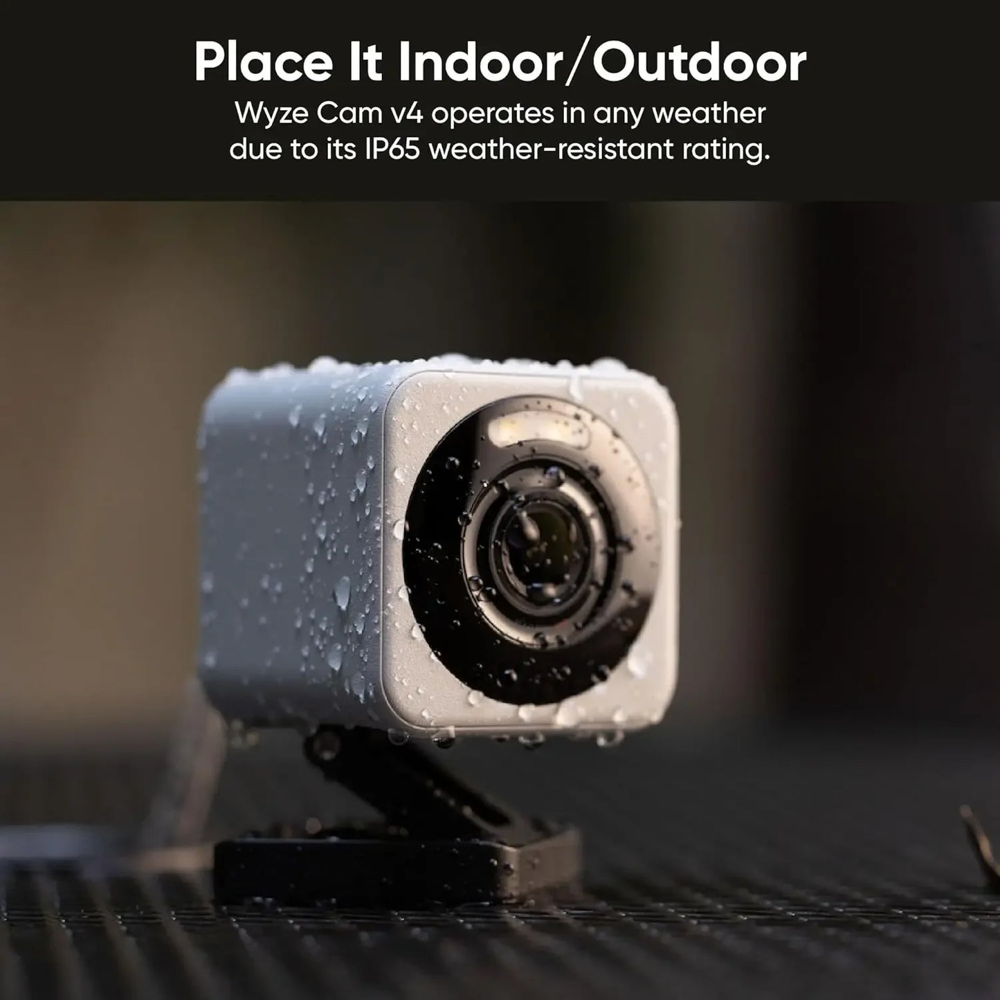 Camera Wyze V4  2K HD Wi-Fi  Indoor/Outdoor