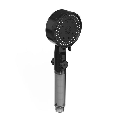 10 Spray One Touch Stop Filtered Shower Head High-Pressure Handheld Water Saving Showerhead Fall Resistance Bath Shower Nozzle
