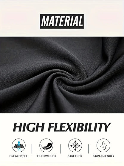 Compression Shirts Men's Rashguard Quick Dry Gym Fitness Shirts Spring Beach Surfing Athletic Sport Running Workout Tops Tees