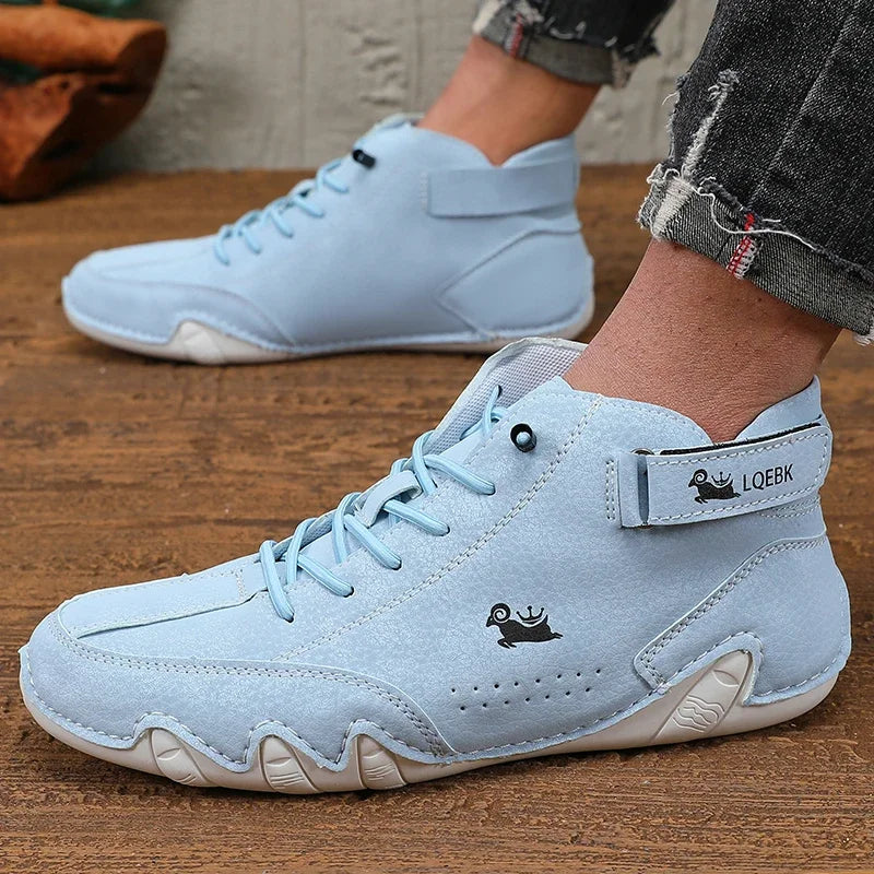 Men's Fashionable Casual Daily Low Top Shoes Breathable Comfortable Lace Up Trendy  Lightweight Flat Shoes for Cycling Hiking