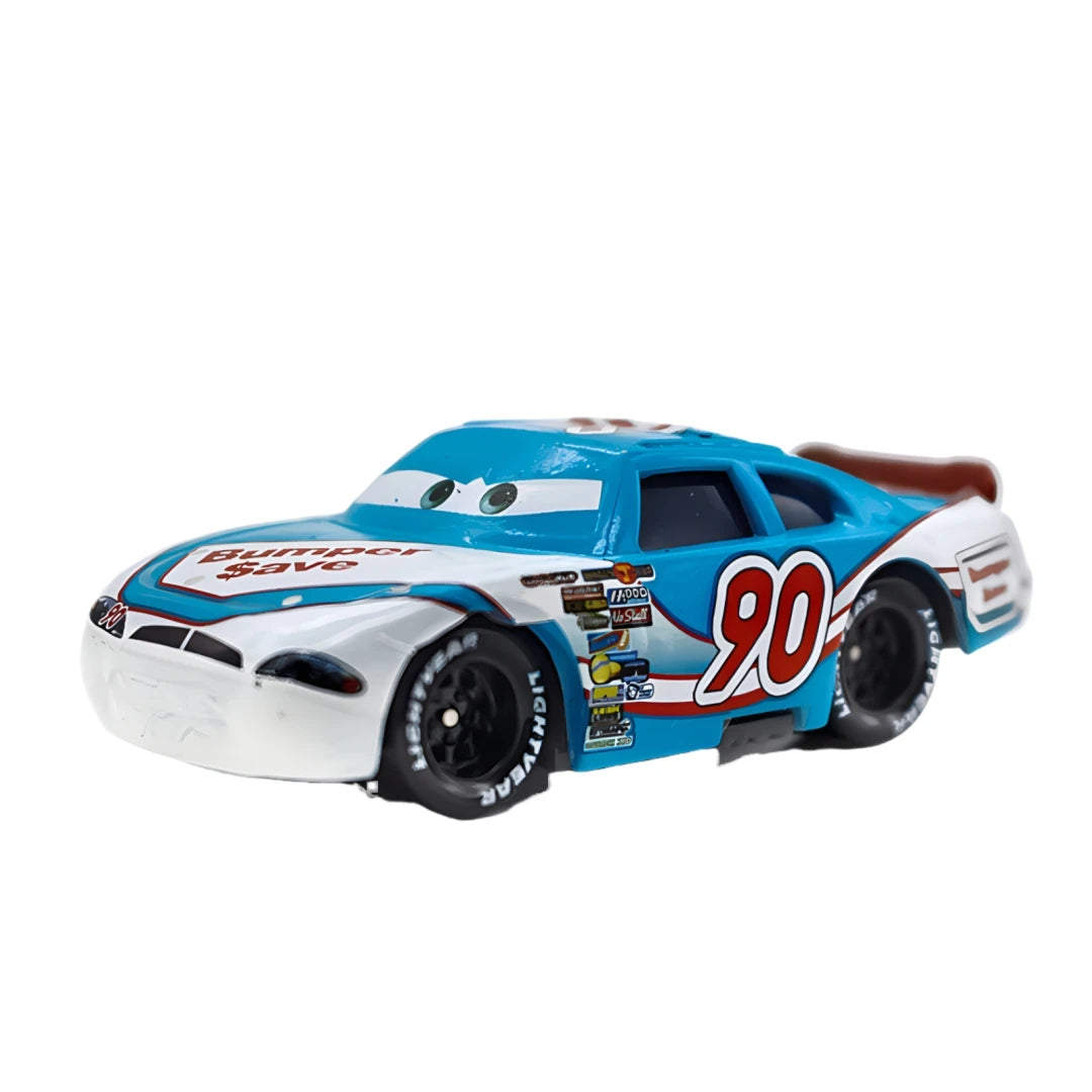 Disney Pixar Cars 3 Lightning Mcqueen Smokey Chick Hicks Collection 1:55 Diecast Vehicles Alloy Car Toys Model For Children Gift