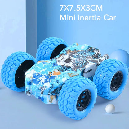 Children's toy car fun double-sided car inertial safety anti-collision anti-fall Kid's anti-fall model sliding off-road vehicle