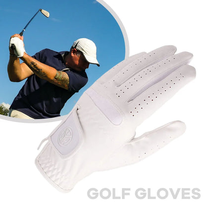 1 Pc Men's Golf Gloves Left Right Hand Women Soft Ultra-fiber Cloth Breathable Wear-resistant Golf Gloves Sports Gloves