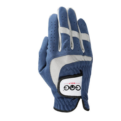 Golf Glove For Men 1pc Blue Sport Fabric Breathable Left Right Hand New Brand Dropship Magic Tape baseball Tennis Glove