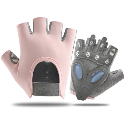 GTUBIKE 1 Pair Gym Body Building Training Fitness Gloves Sports Weight Lifting Exercise Slip-Resistant Gloves for Yoga Gloves