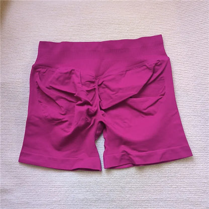 Gym Running Shorts Scrunch Butt Shorts Women Biker Cycling Shorts Seamless Leggings Sexy Athletic Yoga Shorts