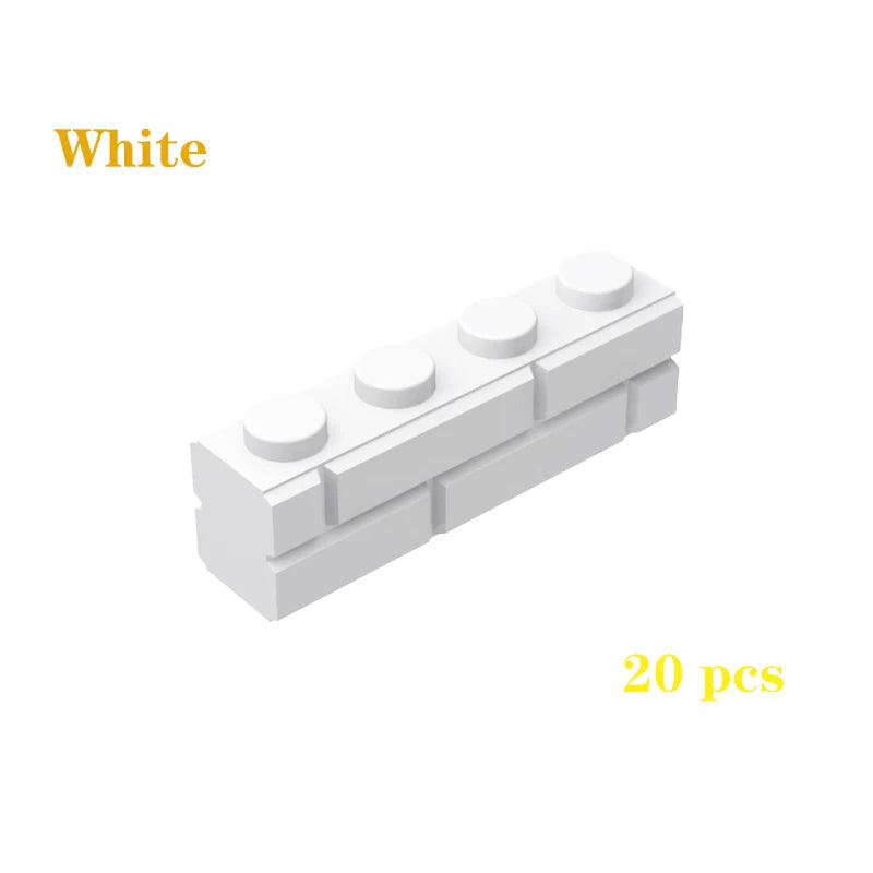 DIY Building Blocks Figures City MOC Thick Wall Bricks Educational Creative Toys for Children Size Compatible with All Brands
