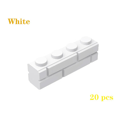 DIY Building Blocks Figures City MOC Thick Wall Bricks Educational Creative Toys for Children Size Compatible with All Brands