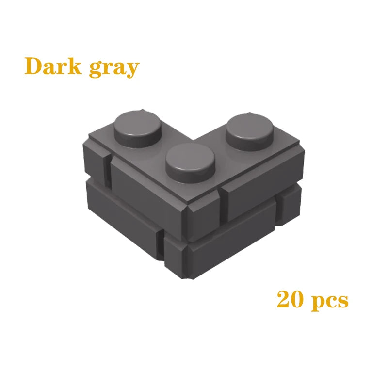 DIY Building Blocks Figures City MOC Thick Wall Bricks Educational Creative Toys for Children Size Compatible with All Brands