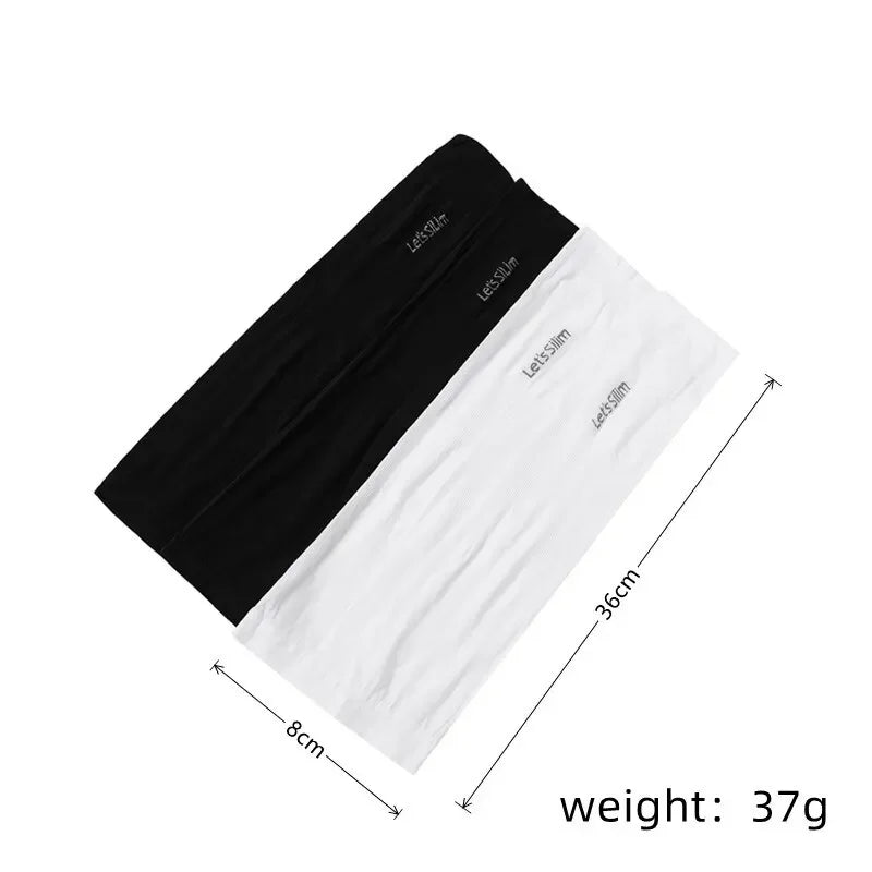 Summer Thin Cycling Ice Silk Sleeves for Men and Women Outdoor Sports Driving UV Protection Cycling Arm Covers