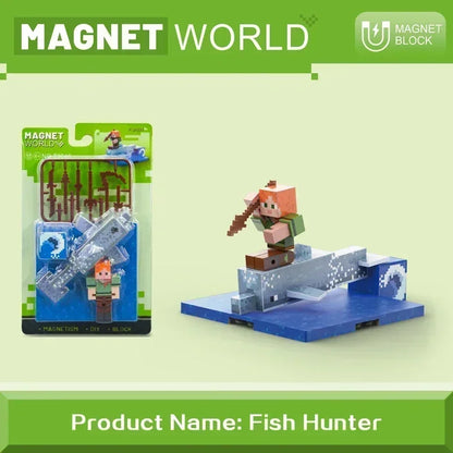 Magnetic Building Blocks Toys Gifts Magnetic Baseplate Role Children Magnet Brick Set Age 6+ DIY Strong Magnet Base Plate Toy