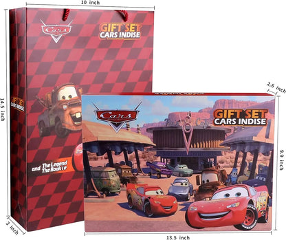 Disney Pixar Cars McQueen Mater Mack Uncle Truck Alloy Diecast Car 1:55 Model Radiator Springs Town 15/13/8 Pcs Car Boxes Gift
