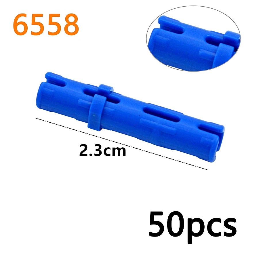 MOC Bolt Pin with Friction Peg Cross Axle Technical Building Blocks DIY Connector Bricks Compatible 2780 3673 77765 32556  32054