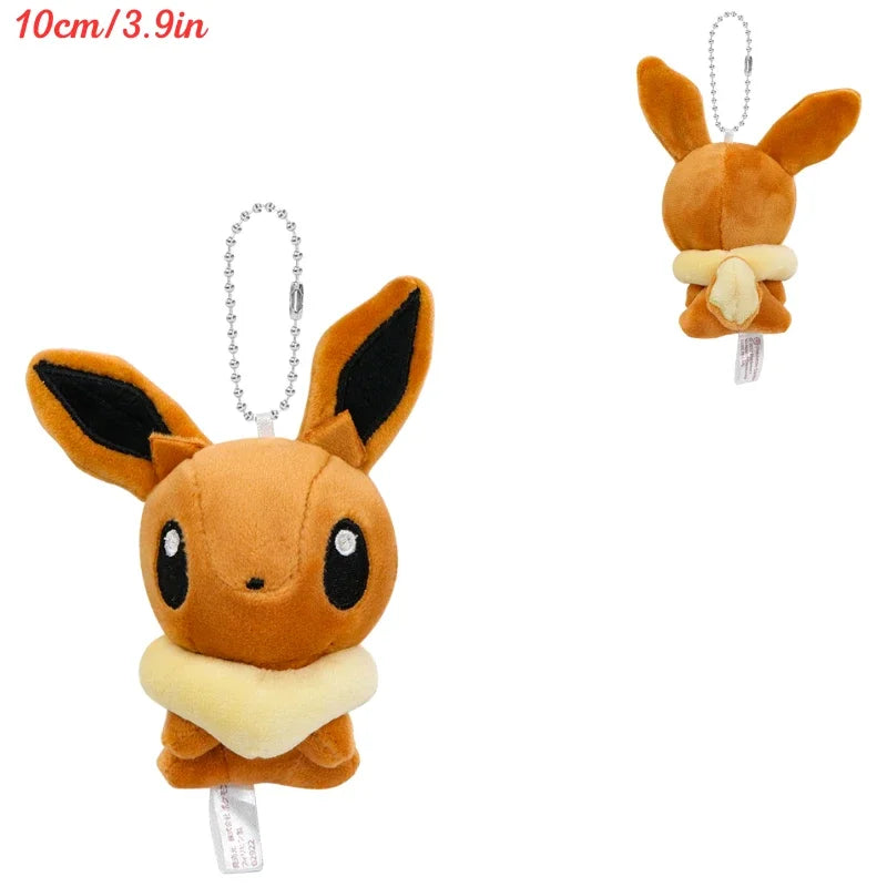 Eevee Umbreon Sylveon Espeon Vaporeon Plush Toys Sylveon Keychain Gengar Duskull Haunter Flareon Stuffed Peluche Doll Gifts Kids
