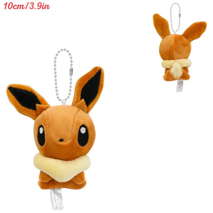 Eevee Umbreon Sylveon Espeon Vaporeon Plush Toys Sylveon Keychain Gengar Duskull Haunter Flareon Stuffed Peluche Doll Gifts Kids
