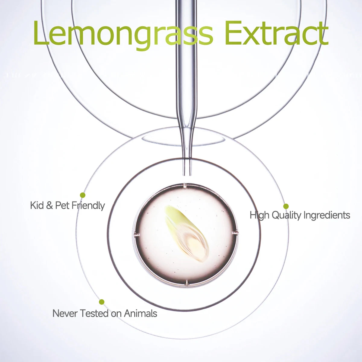 Lemongrass essential oil for hair and skin care, massage, diffuser humidifier, moisturizing massage oil for all skin types