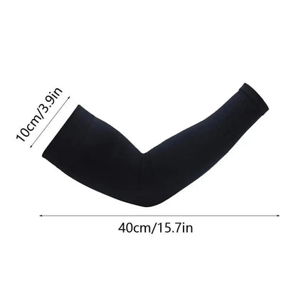 2025 NEW Ice Silk Bicycle Sleeves Summer Breathable Cycling Arm Protection Outdoor Sun UV Protect Sports MTB Road Bike Sleeves