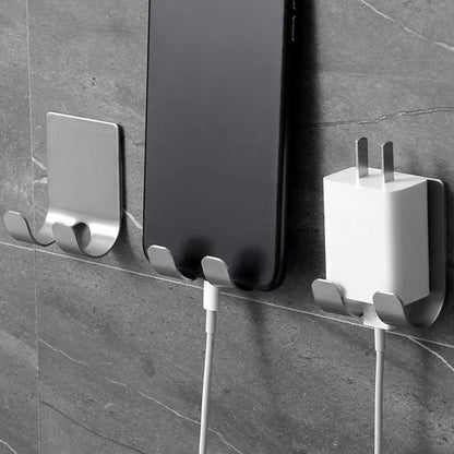 2pcs Razor Holder 304 Stainless Steel Men Shaving Shaver Razor Stand Shelf Shaving Razor Storage Rack Bathroom Hook Organizer