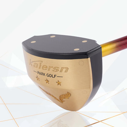 Kaiersn Park Golf Club ¨C Premium Sapele Wood Head & Carbon Fiber Shaft for Enhanced Performance