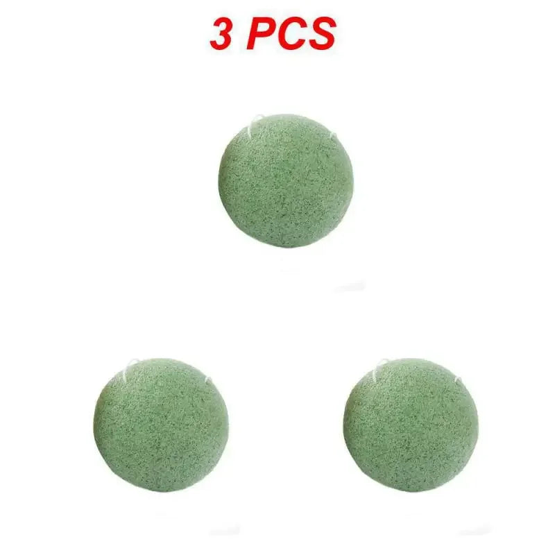 1/3/5/10PCS Konjac Sponge Beauty Essentials 100% Natural Konjac Puff Facial Pore Cleaner Washing Sponge Face Skin Care Tools