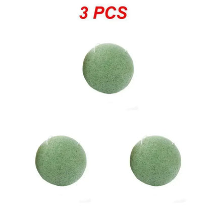 1/3/5/10PCS Konjac Sponge Beauty Essentials 100% Natural Konjac Puff Facial Pore Cleaner Washing Sponge Face Skin Care Tools