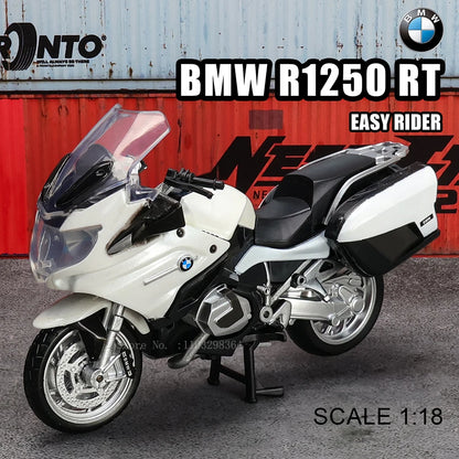 MSZ 1:18 Kawasaki Ninja H2R  GSX-R1000 YAMAHA YZF-R1 Classic Motorcycle Static Model Alloy Die Casting Car Toy Gifts